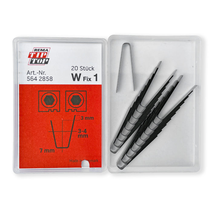 20 Rema Tip Top W-1 Tire Regroover Angle Edge Blades - Available in multiple sizes