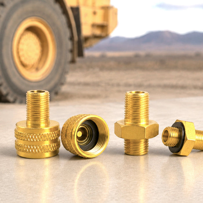Large Bore Tire Valve Adapter