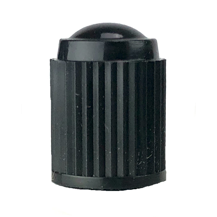 Black Valve Cap for All American Schrader Type Valve Stems