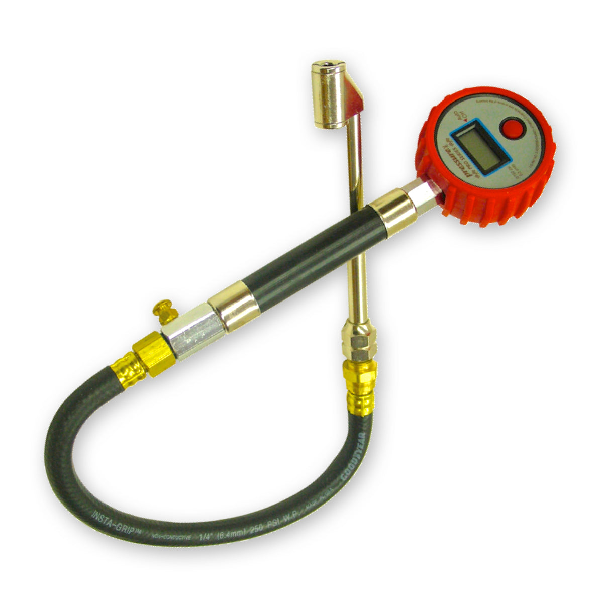 Haltec GA-850-370 Standard Bore Digital Air Gauge with CH-370 Dual Foo ...