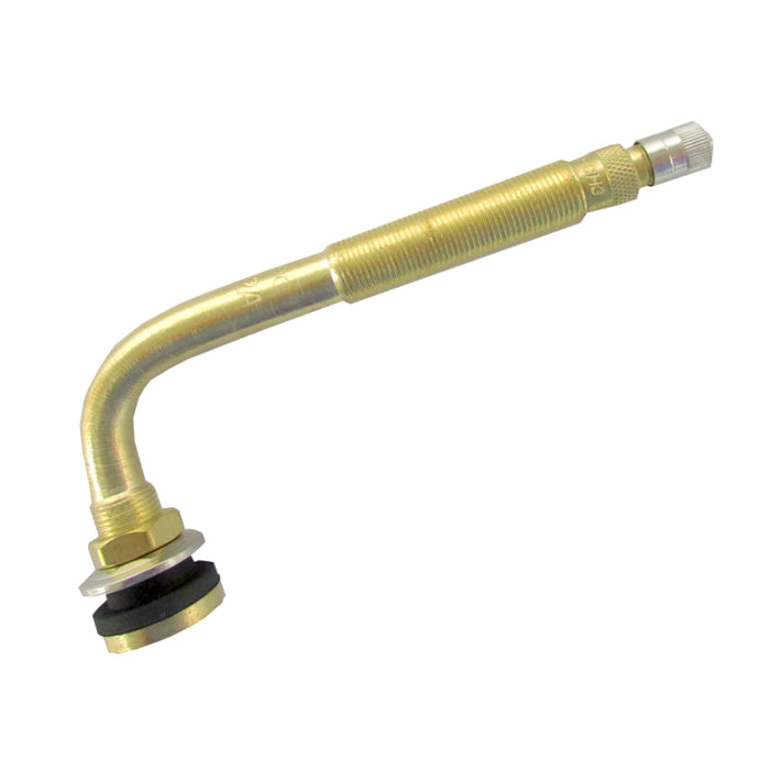10 Pack - Haltec TV-622A Bent Brass Air Liquid Valves for Tractor & Road Grader Service