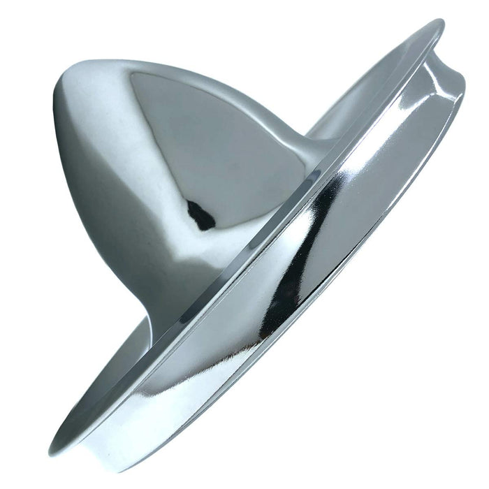 Vintage 8 inch Bullet Style Chrome Center Caps for Smoothie Wheels