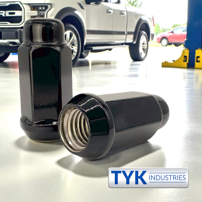 14x2 Extra Long Acorn Truck Lug Nuts -  3/4 Inch, 19mm Hex - 1.9 Inch Tall - Fits Many Lincoln Navigator, Ford F-150 and Expeditions