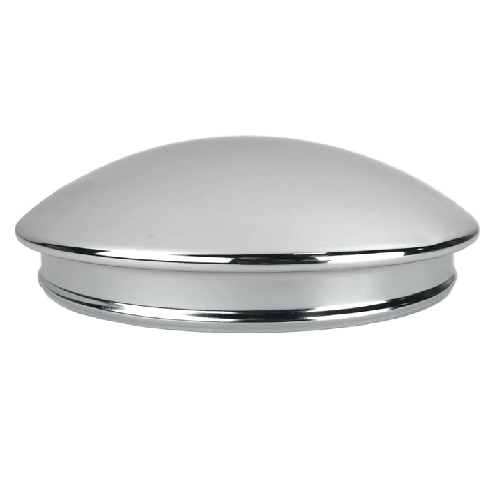 Vintage 8 inch Baby Moon Chrome Center Caps - Available in Various Sizes and Quantities