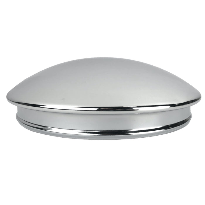 Vintage 8 inch Baby Moon Chrome Center Caps - Available in Various Sizes and Quantities