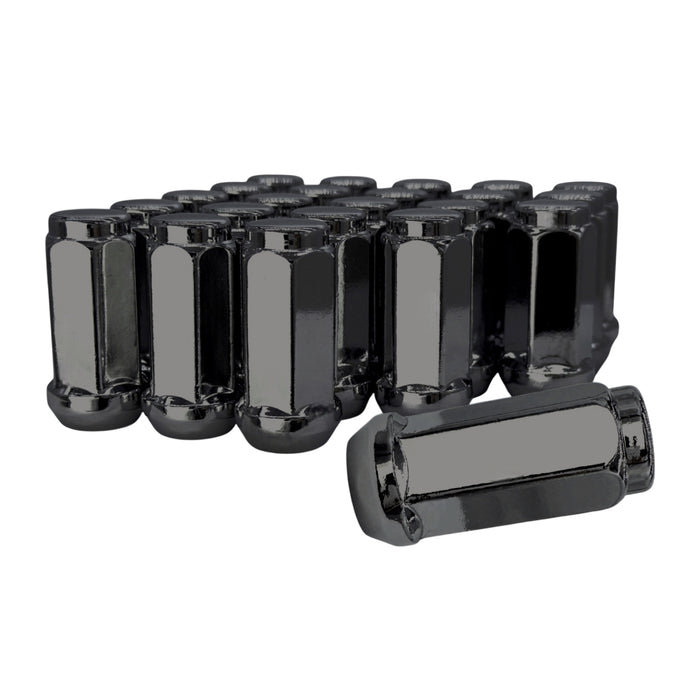 14x1.5 XL Long Bulge Acorn Truck Wheel Lug Nuts - 1.9 Inch Tall - 3/4 Hex - Fits Many Chevrolet, GMC, RAM, Silverado, Tahoe, Yukon, Sierra, 1500