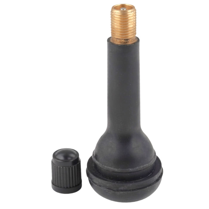5 PACK - Haltec TV-425 2 inch Snap-In Valve Stems for 0.625 inch Wheel Valve Holes