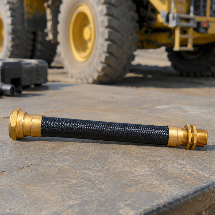 Haltec MT-3016 1/4 (410 mm ) Super Large Bore Flexible Valve Stem Extension Assembly