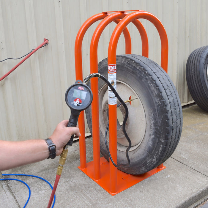 AME INTL 24867 Accu-Flate XL Digital Tire Inflator – High Accuracy, Heavy-Duty Commercial Air Gauge