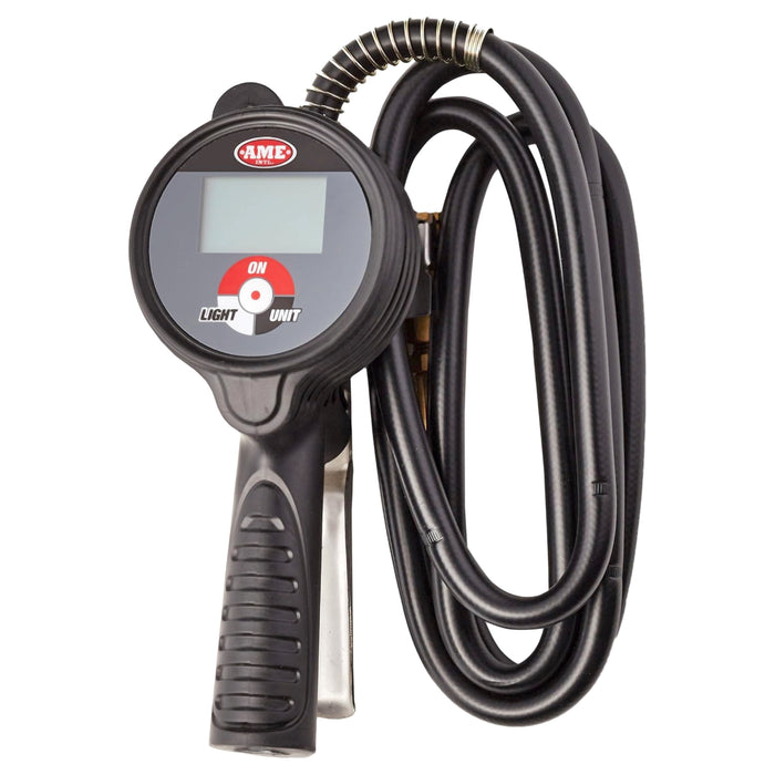 AME INTL 24867 Accu-Flate XL Digital Tire Inflator – High Accuracy, Heavy-Duty Commercial Air Gauge