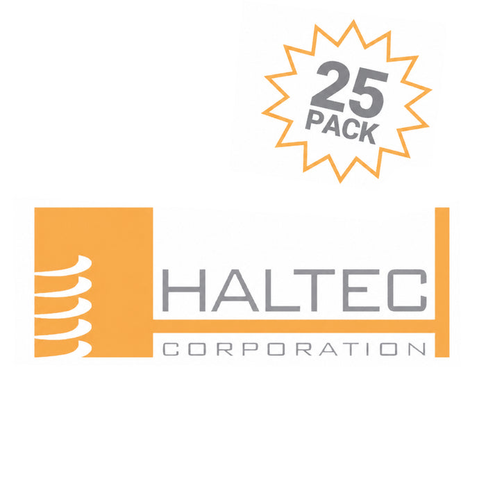 25 Pack - Haltec DE123 TPMS Replacement Screws for TV-550 Series TPMS Valve Stems