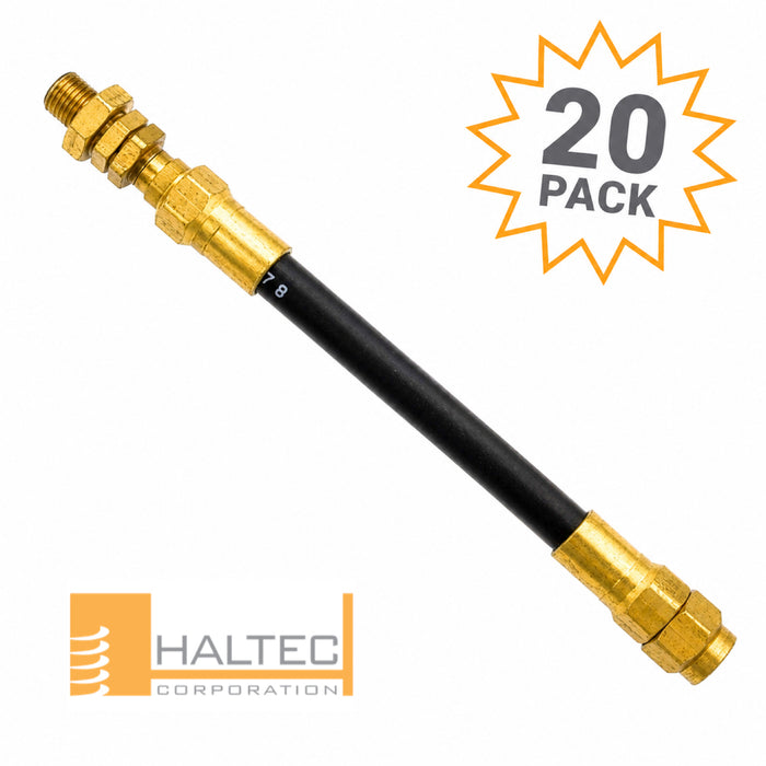 20 Pack - Haltec 810F-18 ½ Large Bore Flexible Valve Stem - 18.5 Inch Length