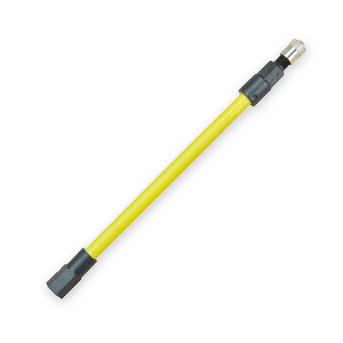 4 PACK - Haltec HE-346 Air-Flexx Flexible Valve Stem Extensions - 12-3/8 inch (315mm) Long