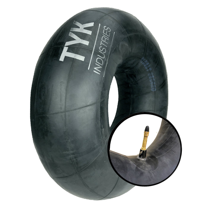 7-14.5, 8-14.5, 9-14.5 Mobile Home, Trailer Tire Inner Tube with a TR300 Metal Valve Stem for Radial or Bias Tires by TYK Industries