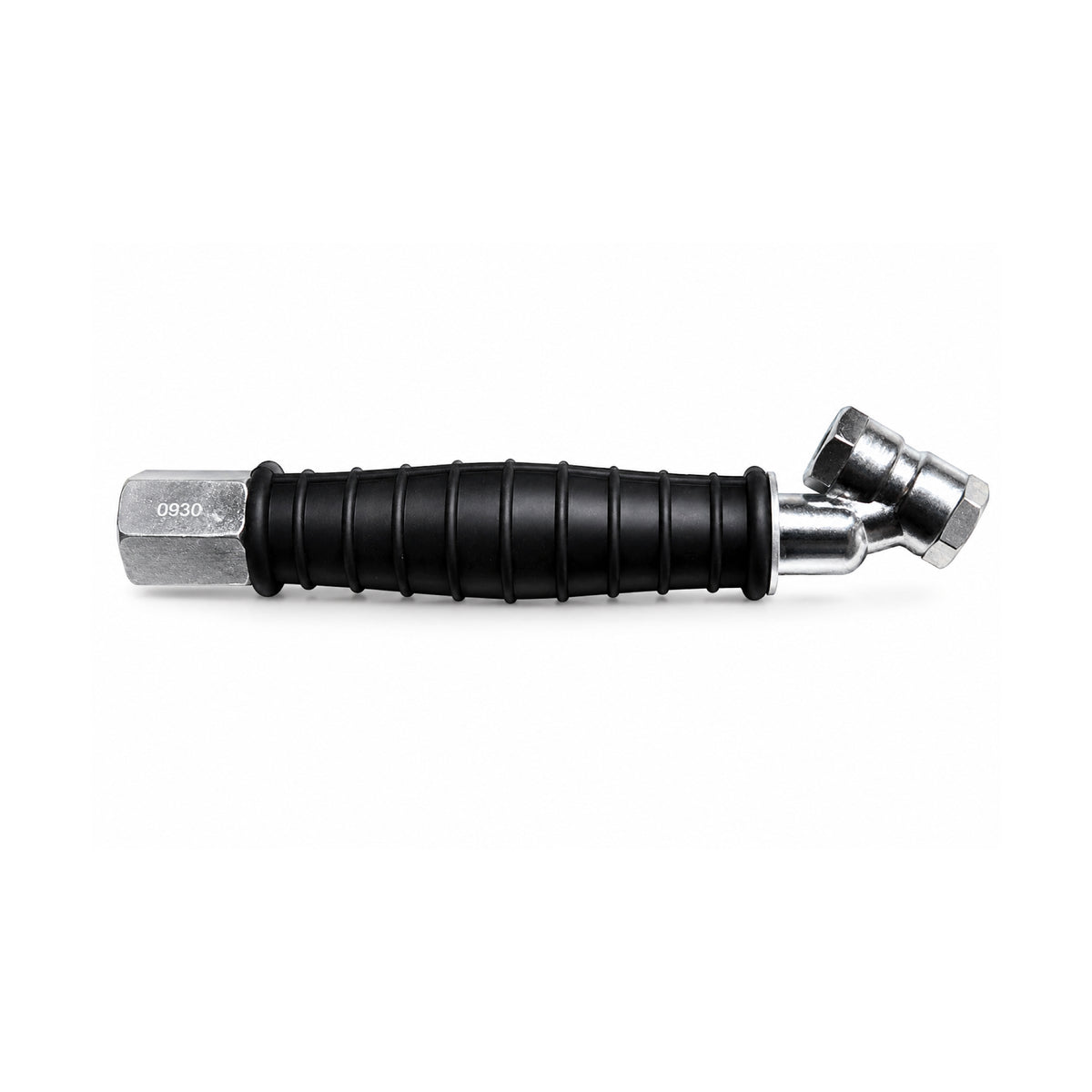 Haltec 30 Degree Dual Foot Open Flow Air Chuck with Rubber Grip — TYK ...