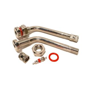 Tr545d TR545D 60 degree bend Nickel plated Brass Clamp-In Truck and Bus Valve ...