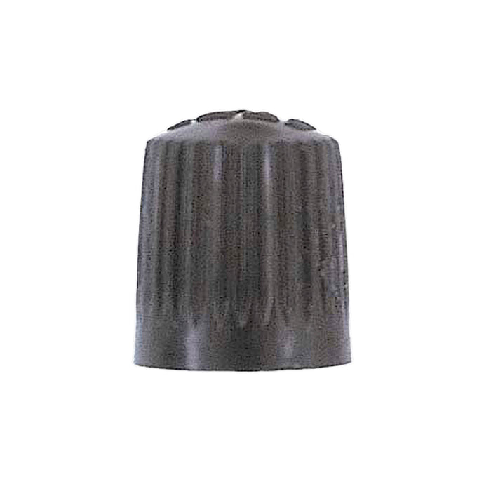 100 Pack - Haltec A-100-VC-8 Black Plastic Standard Valve Caps