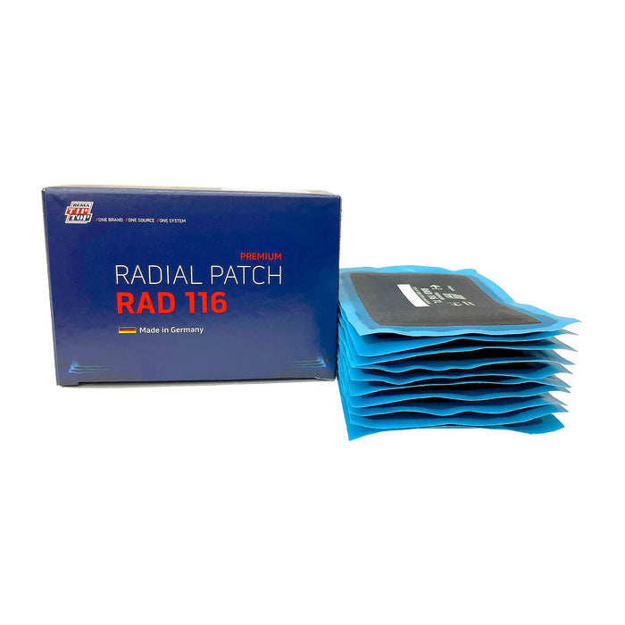 REMA TIP TOP - Self-Vulcanizing Radial Flat Tire Puncture Repair Patches - Available in various sizes