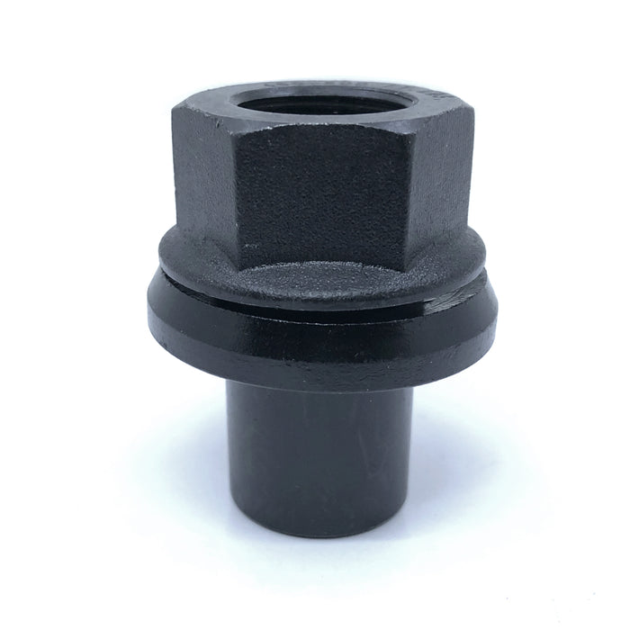 10 Pack - Two Piece 39mm Sleeve Flanged M22x1.5 Wheel Nuts 33mm Hex Flange Nuts for Dual Aluminum Wheels