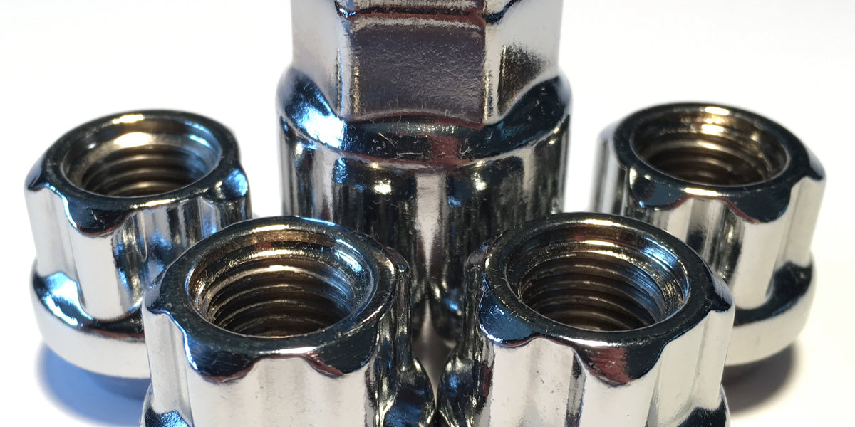 12mm X 1.25 Lug Nuts 4-Pack Chrome Wheel Lock Nuts – 12x1.25 Thread, Bulge Acorn Style, Fits Nissan Vehicles Honda Civic Lug Nuts - Foto 10