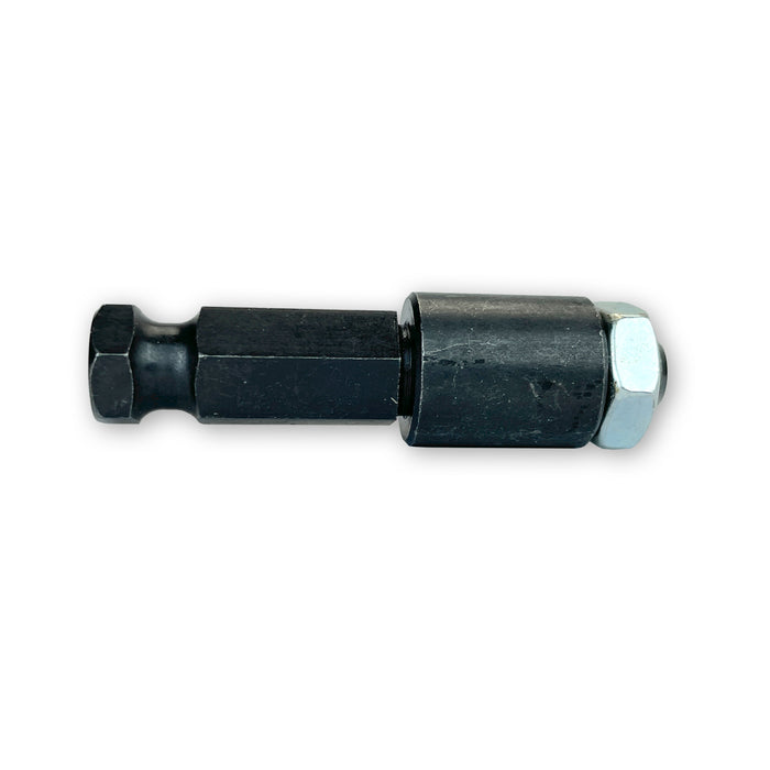 3/8 inch Threaded Quick Release Arbor for Slow-speed Tire Repair Air Buffers 2 1/4-inch Long with Sleeve by TYK Industries