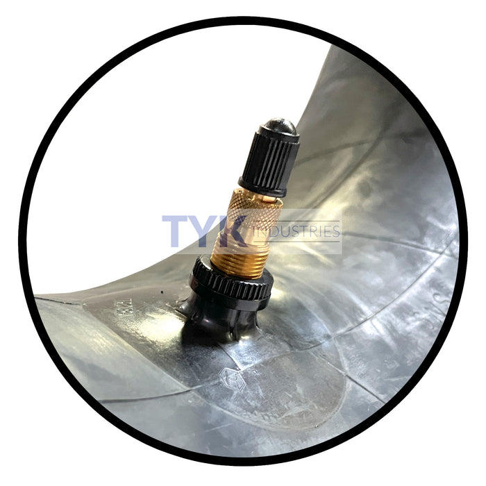 7.50-16, 8-16, 8.3-16, 9-16, 9.5-16 Compact Tractor Tire Inner Tube with a TR218 Valve Stem
