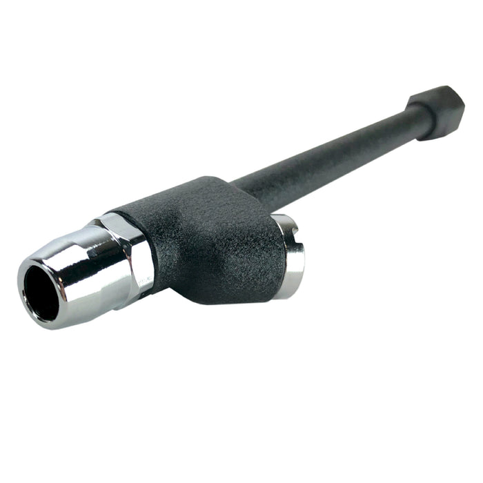 Haltec 322 Large Bore Dual Foot Air Chuck 45° Angle 1/4" NPT Female Thread