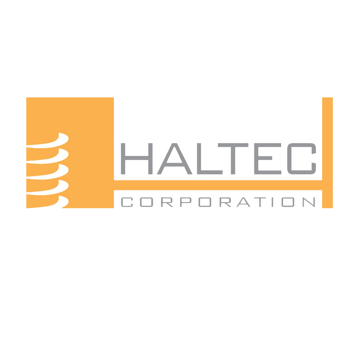 Haltec Nitrogen Regulator Hose - 42-inch Straight Black Hose with Brass Connector Fittings