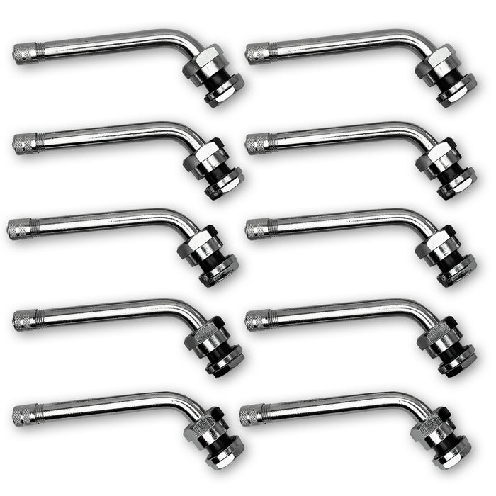 Tr554d TR555D 60 Degree Bend 3 inch Grommet Valve Stem. Nickel Plated Brass C ...