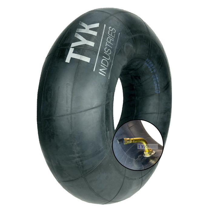 6.50-10 Forklift and Trailer Tire Inner Tube with a JS2 Bent Metal Valve Stem by TYK Industries