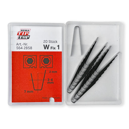 REMA TIP TOP R-3 Round Tire Regroover Blades (6-8mm) – Pack Of 20, Made In Germany