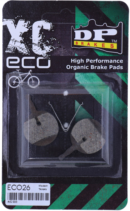 XC ECO - DP BRAKES Organic Disc Brake Pads for Avid BB5 Brake Systems