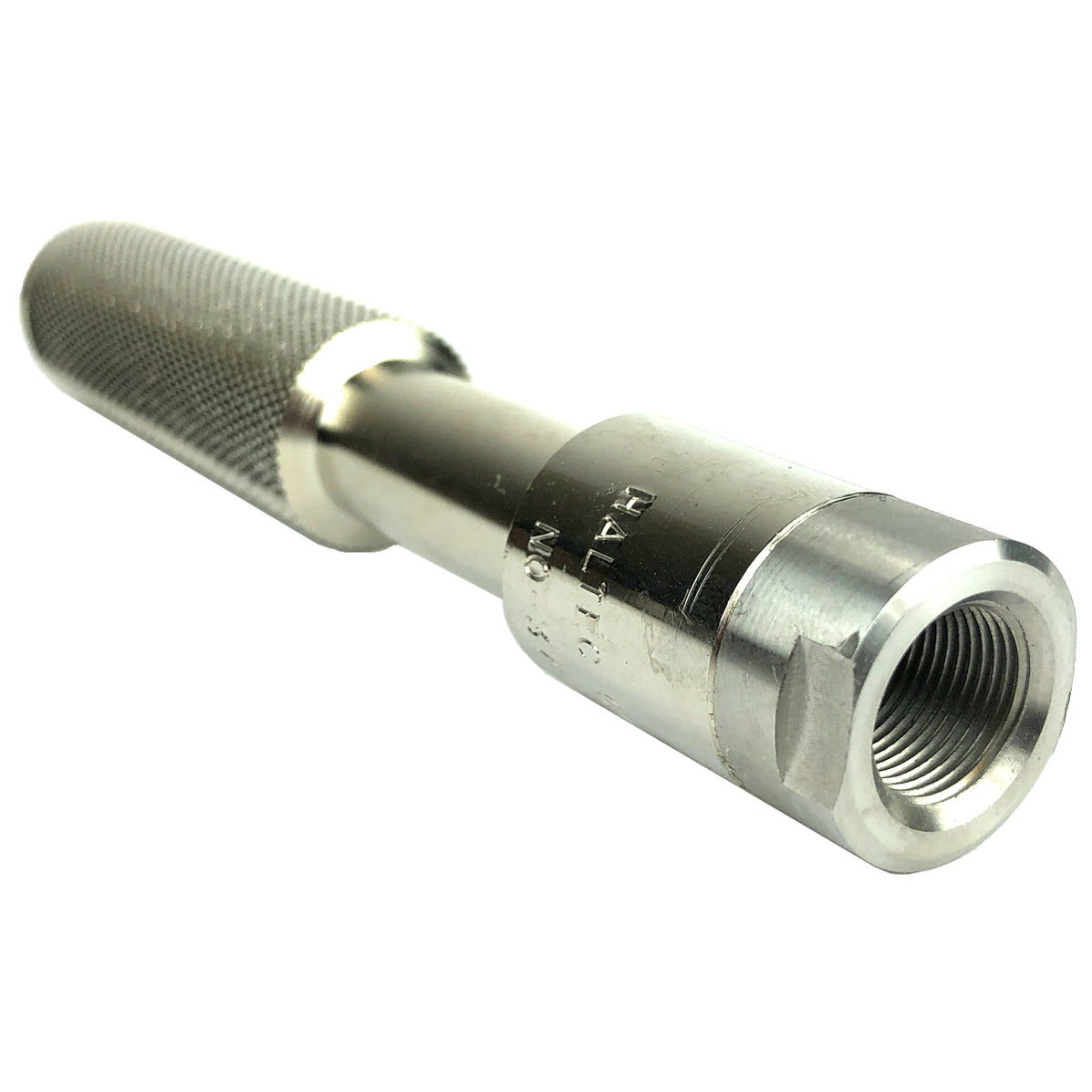 Haltec 377 Large Bore Lock On Air Chuck LB LONG with 1/4 NPT female th ...