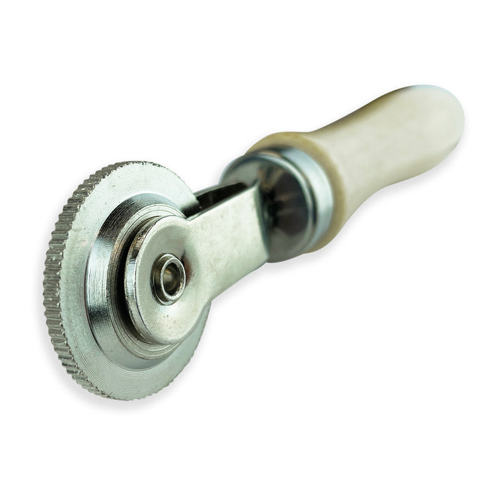 REMA TIP TOP Tire Repair Wooden Handle Corrugated Ball Bearing Stitcher, Available in 1-1/2 inch and 2 inch
