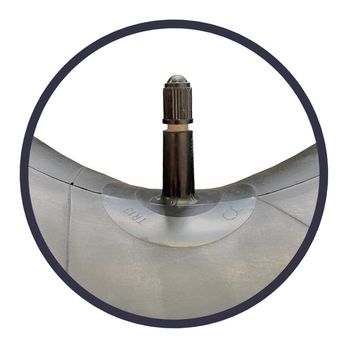 Rubber Master KR14/15 Radial or Bias Tire Inner Tube with a TR13 Valve Stem