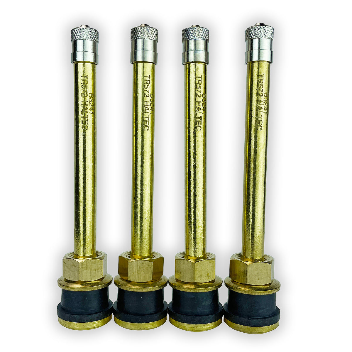 TR572A 3 3/4 inch Straight Truck and Bus Tire Brass Valve Stem for 22 ...