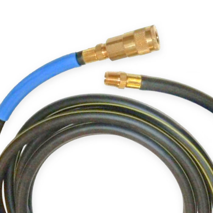 Haltec 89HKS-12B Hose Assembly with 12' Blue Hose For Multi-Tire Inflation Systems